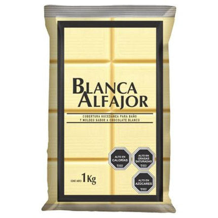 Cobertura Blanca Alfajor 10 kg Carozzi