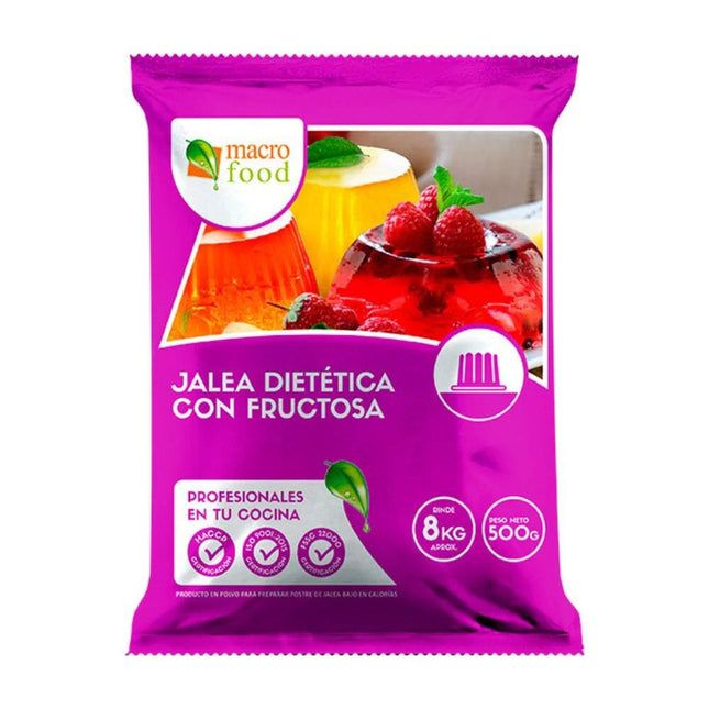 Jalea Dietetica Piña 500 gr MacroFood, 5 unidades