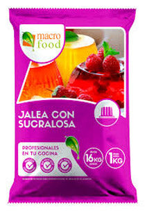 Jalea Sucralosa 5 kg  Frambuesa MacroFood