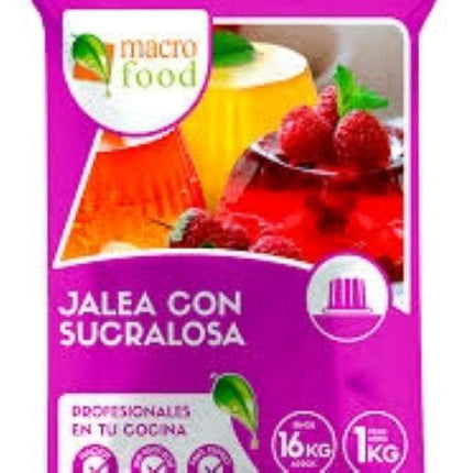 Jalea Sucralosa Naranja 5 kg MacroFood