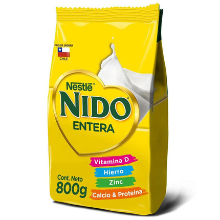 Nido Instantanea 800 gr 26% MG Nestle, 12 unid