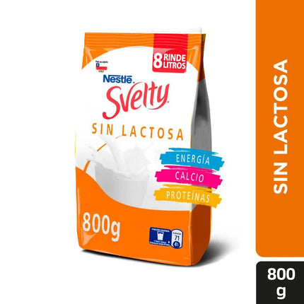 Svelty Sin Lactosa 800 gr Nestle , 12 unid