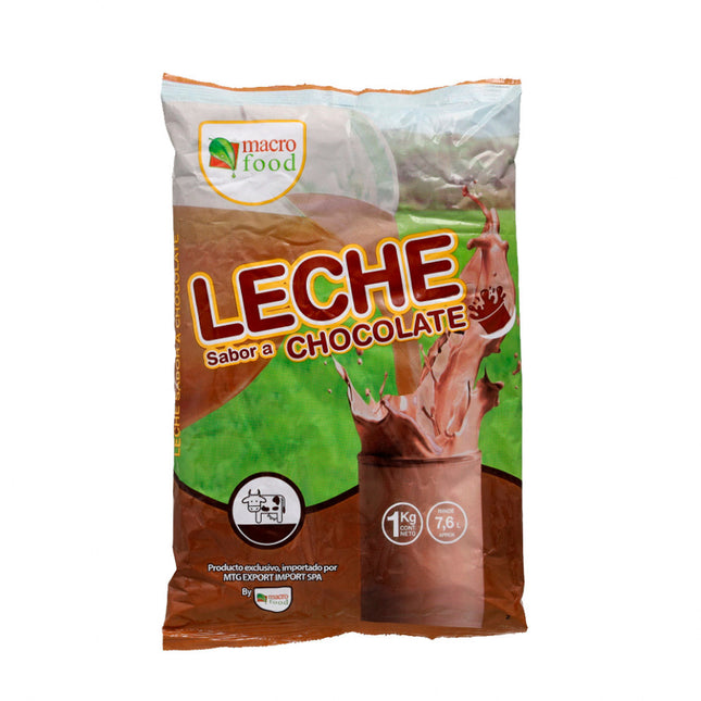 Leche con Sabor Chocolate 1 kg MacroFood