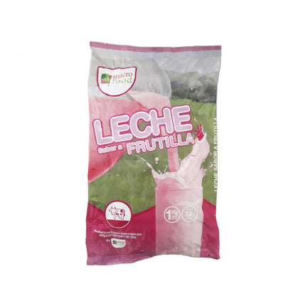 Leche con Sabor Frutilla 1 kg MacroFood