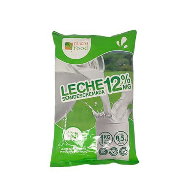 Leche 12% MG 1 kg MacroFood