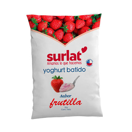 Yoghurt Sabores 1 kg Surlat, 10 unidades