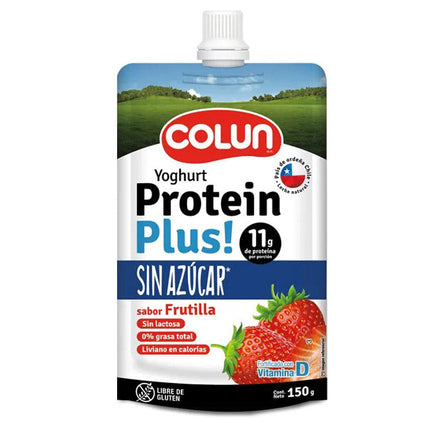 Yoghurt Protein Plus 150 ml Colun, 24 unidades
