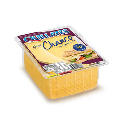 Queso Chanco Laminado 500 gr C Bueno, 12 unidades