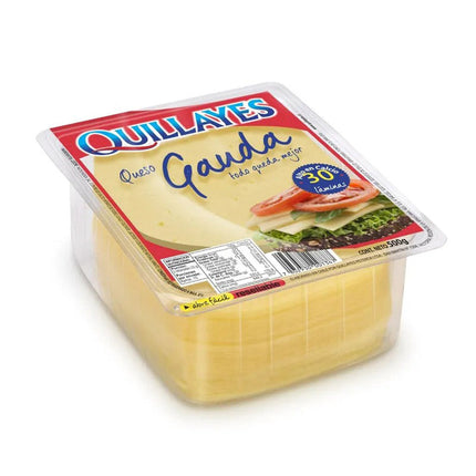 Queso Gouda Laminado sin Lactosa 400 gr Surlat, 20 unidades
