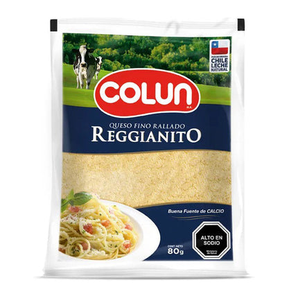 Queso Rallado 80 gr Reggianito, 15 unidades