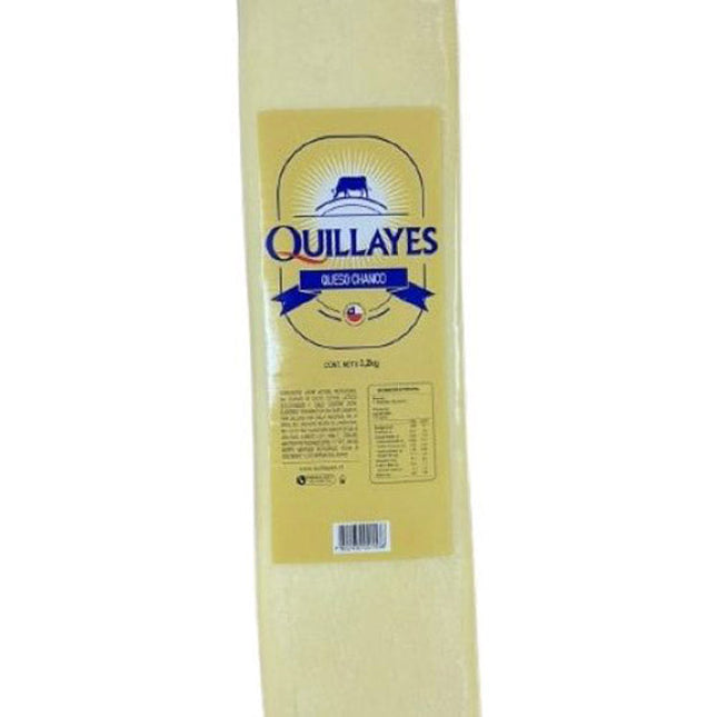 Queso Chanco Barra 3 kg Quillayes, 6 unidades