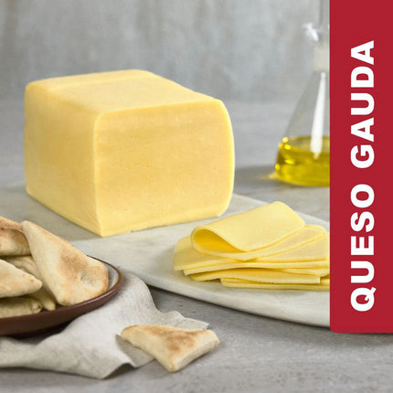 Queso Gouda Barra 3 kg Campo Bueno, 6 unidades