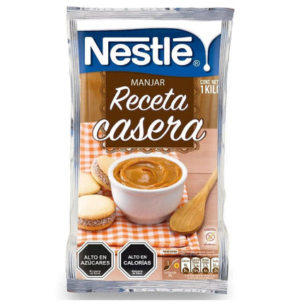 Manjar Receta Casera 1 kg Nestle, 12 unid