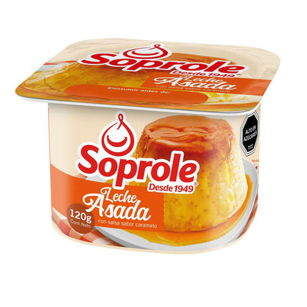 Leche Asada 120 gr Soprole, 36 unid