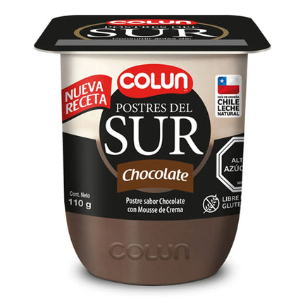 Postres del Sur 110 gr Sabores Colun, 48 unid