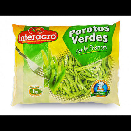 Poroto Verde Corte Americano cg 1 kg, 8 unidades