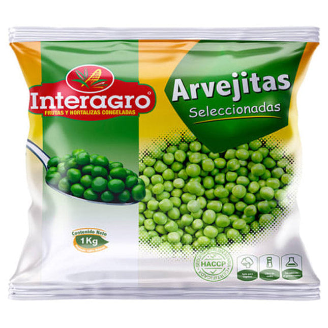 Arvejas cg 1 kg Interagro, 16 unidades
