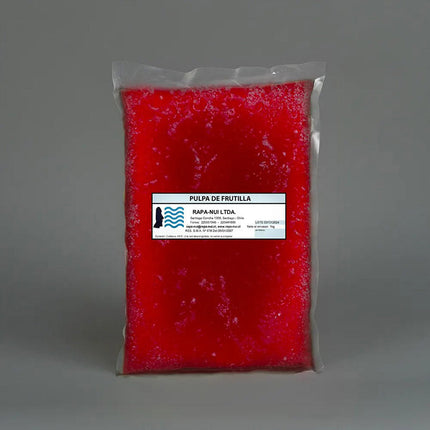 Frutilla Pulpa con Azucar 1 kg, 4 unidades