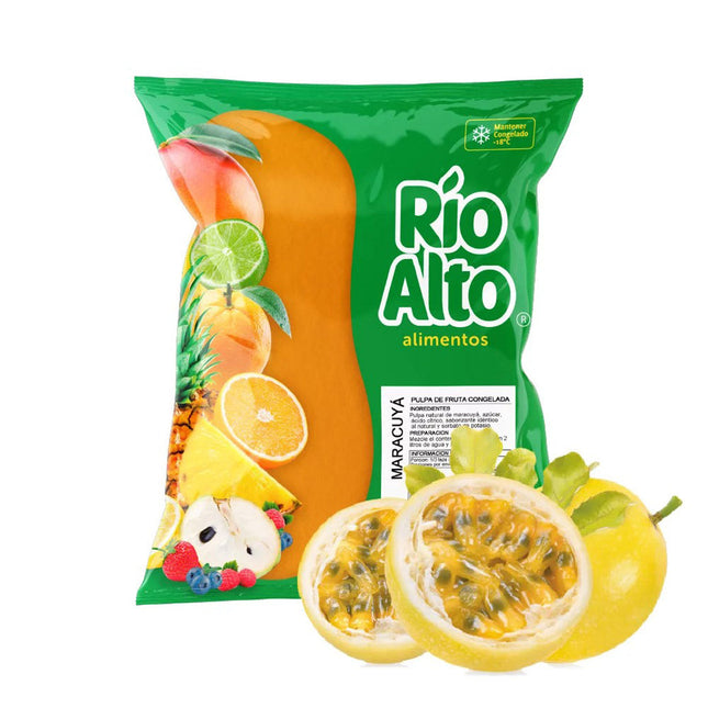 Maracuya Pulpa 1 kg Rio Alto, 5 unid