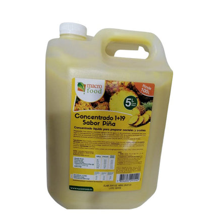 Concentrado Pera 5 lt MacroFood, 5 unidades