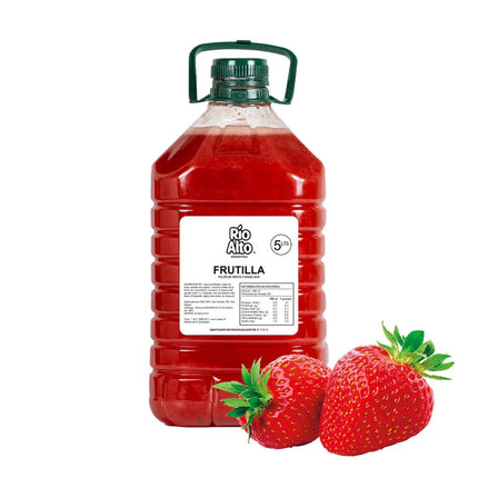 Diluido Frutilla 5 lt Rio Alto, 2 unidades