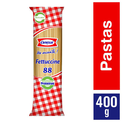 Fetuccini 400 gr Manga 25 unid Carozzi