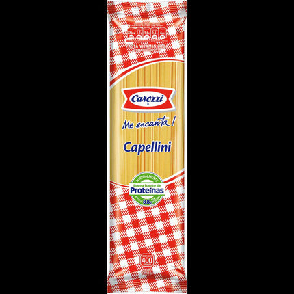 Capellini 400 gr Manga 25 unid Carozzi