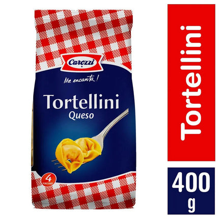 Tortellini Queso 400 gr Caja 12 unid Carozzi
