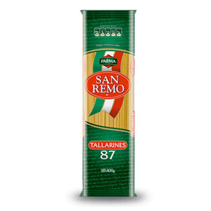 Tallarin 87 400 gr San Remo Manga 25 unid