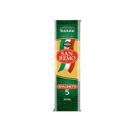 Spaghetti N°5 400 gr San Remo Manga 25 unid