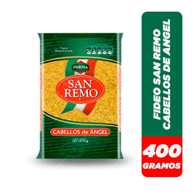 Cabello de Angel Corto 400 gr Manga 30 unid San Remo