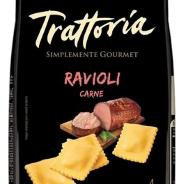 Ravioli Carne 400 gr Caja 12 unid Tattoria