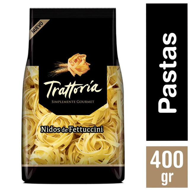 Nidos Fettuccini 400 gr  Caja 10 unid Trattoria