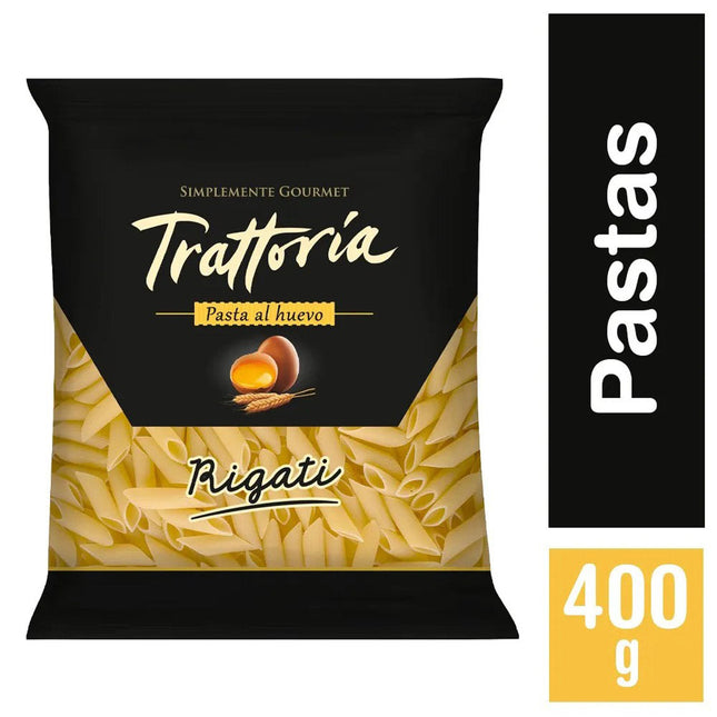Rigati 400 gr Manga 30 unid Trattoria