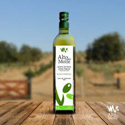 Aceite Oliva Extra 1 lt Alto Molle, 6 unidades