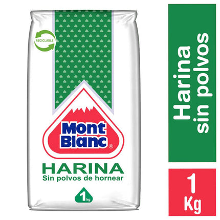 Harina sp Mont Blanc 1 kg, 12 unidades