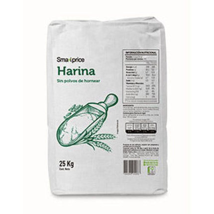 Harina sp Smart Price 25 kg, 2 unidades