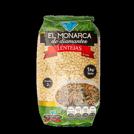 Lentejas 6 mm El Monarca 1 kg, 10 unidades