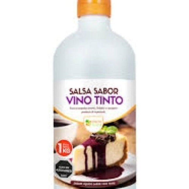 Salsa Vino Tinto 1 lt MacroFood, 10 unid
