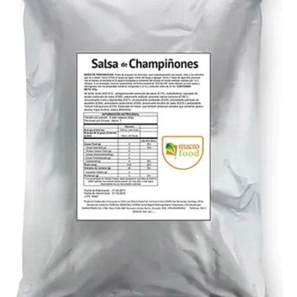 Salsa Champiñon 1 kg MacroFood, 10 unid