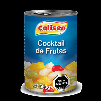 Coktail de Frutas 590 gr Coliseo, 12 unid
