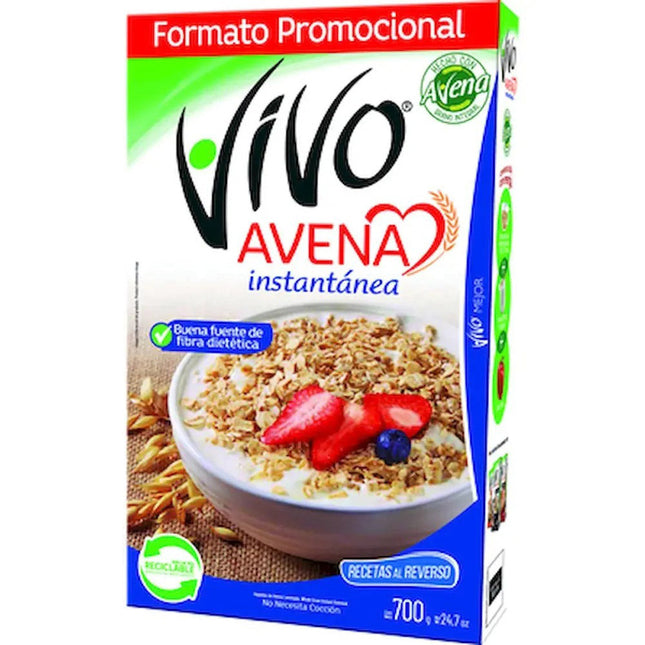 Avena Instantanea 700 gr Vivo (10 unidades)