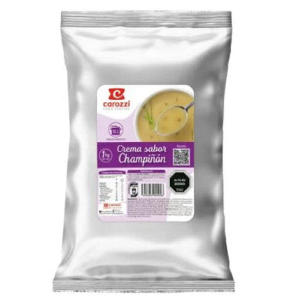Crema Champiñon 1 kg Carozzi (10 unidades)