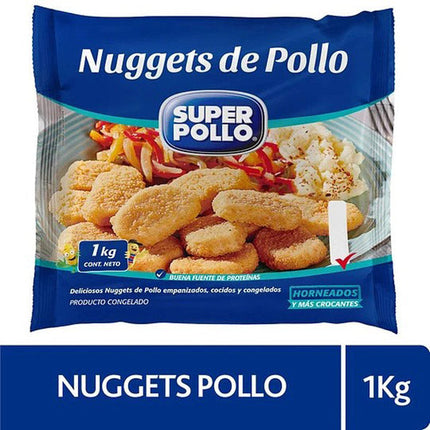 Nuggets de Pollo 1 kg Agrosuper, 10 kg