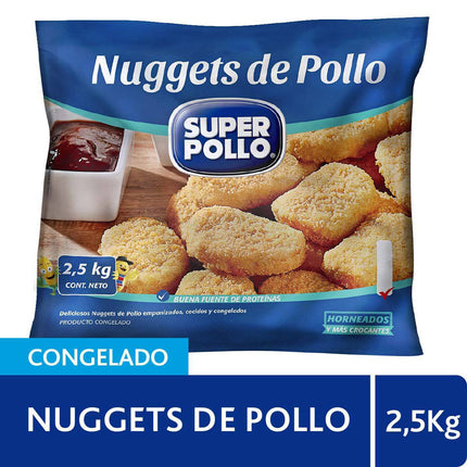 Nuggets de Pollo 2,5 kg Agrosuper, 2 unid, 10 kg