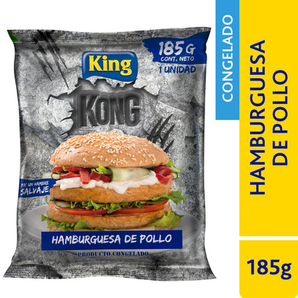Hamburguesa King Kong Pollo Agrosuper, 40 unid