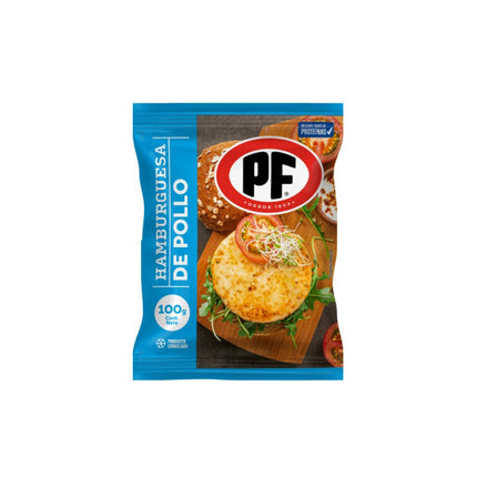 Hamburguesa Pollo 90 gr PF, 42 unid