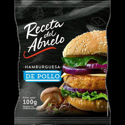 Hamburguesa de Pollo 100 gr Receta del Abuelo