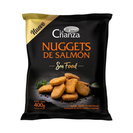Croqueta de Salmon 80 gr La Crianza, 35 unid