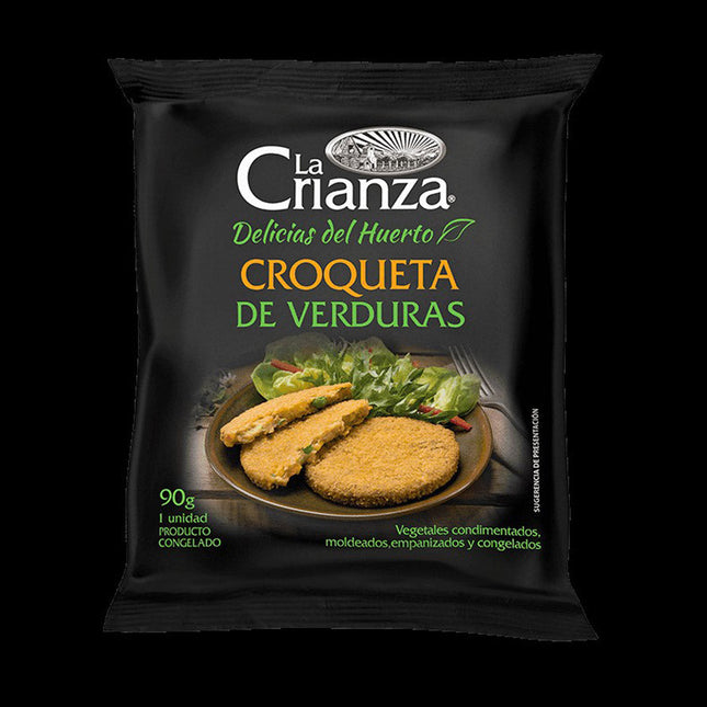 Croqueta de Verduras 90 gr La Crianza, 56 unid